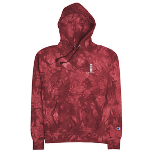 OB Stake Embroidered Champion Tie-Dye Hoodie