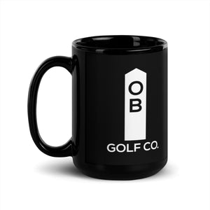 OB Stake Black Glossy Mug