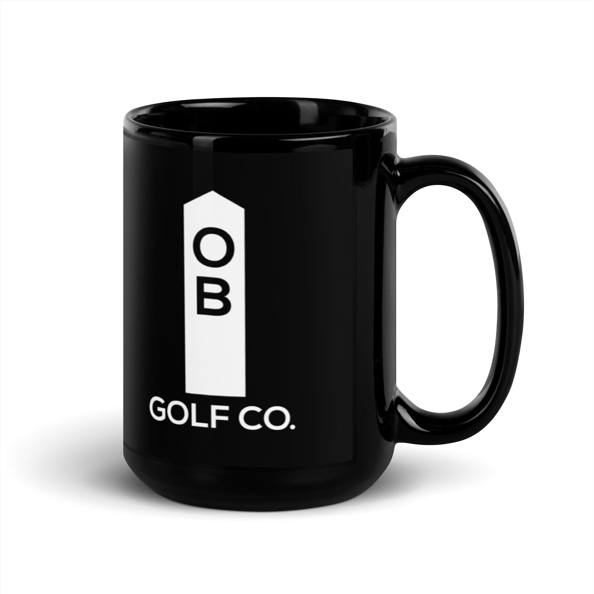 OB Stake Black Glossy Mug