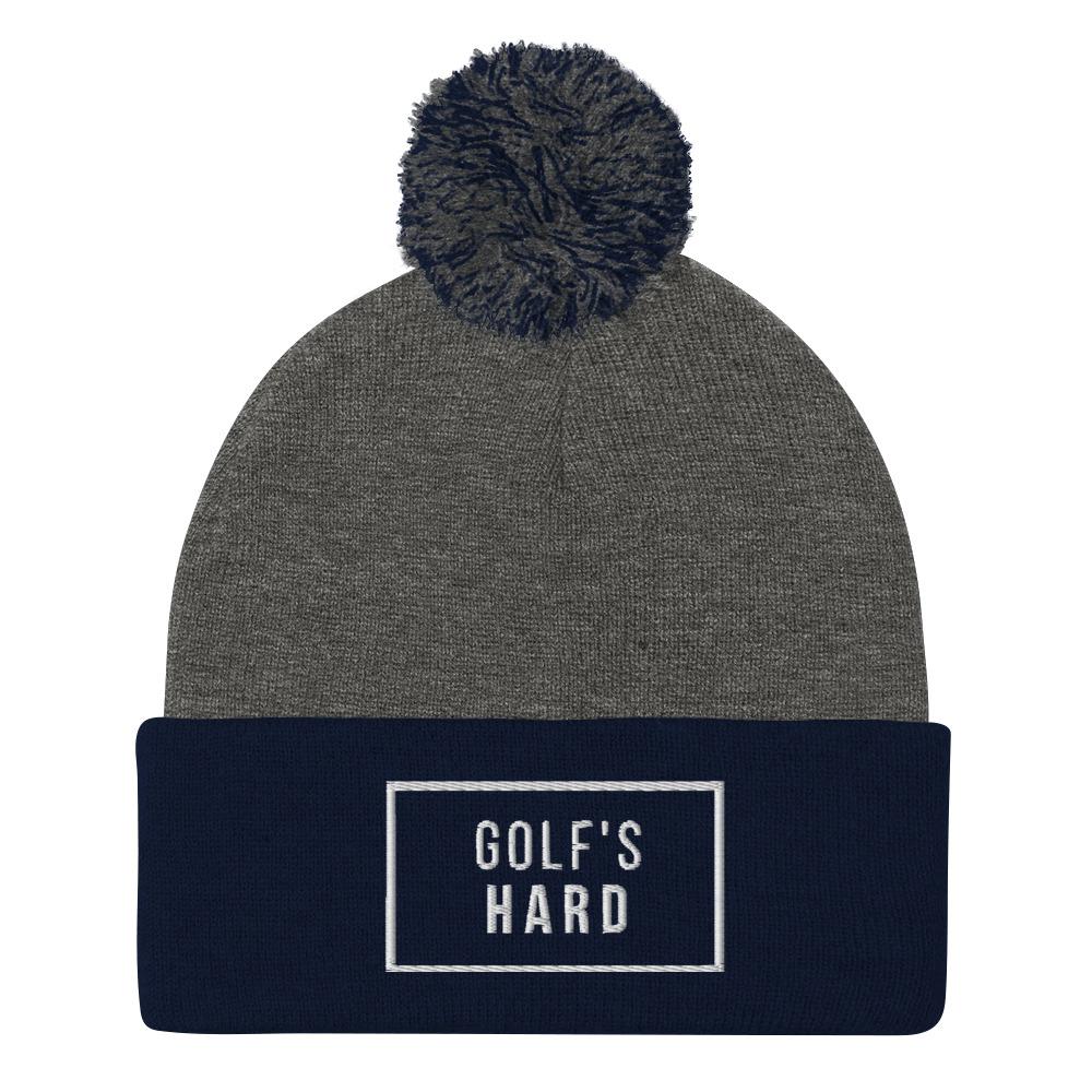 Golf's Hard Pom-Pom Beanie - OB Golf Co
