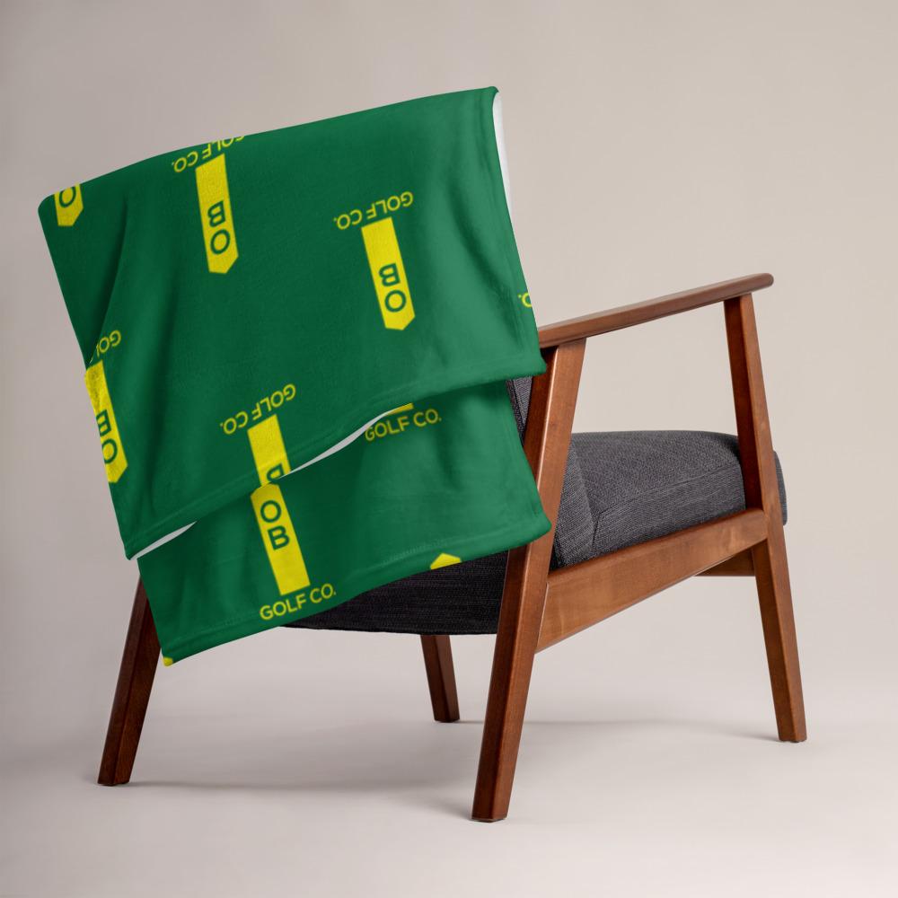 MASTERS EDITION OB STAKE Throw Blanket - OB Golf Co