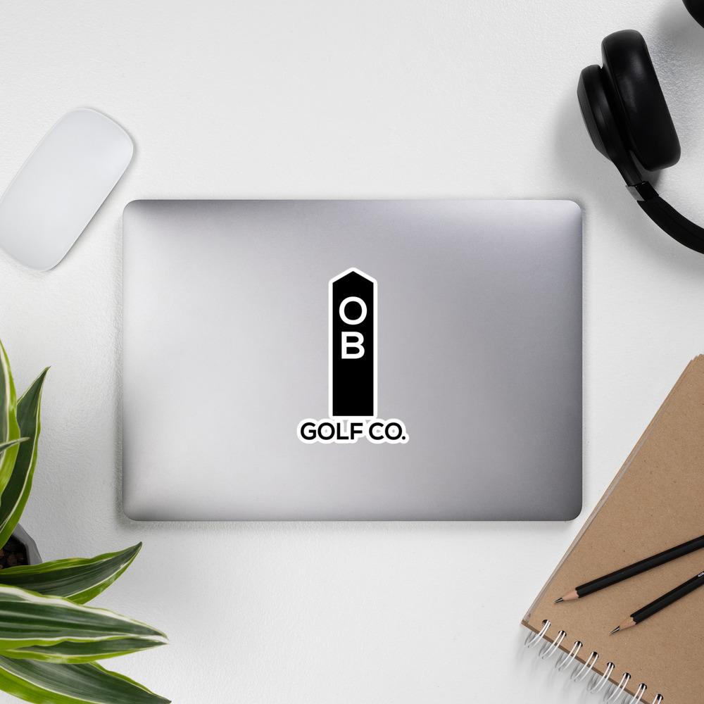 OB Stake Bubble-free stickers - OB Golf Co