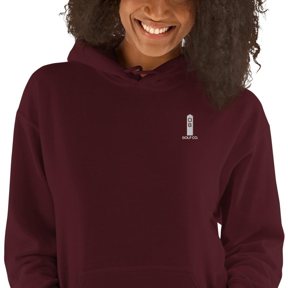 OB Stake Embroidered Hoodie - OB Golf Co