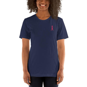 Pink OB Stake Embroidered T-Shirt - OB Golf Co
