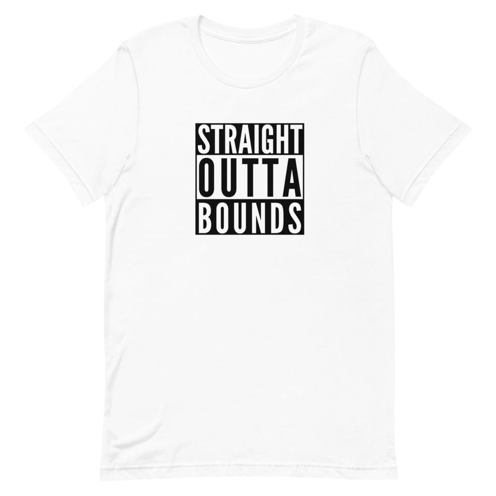 "Straight Outta Bounds" Short-sleeve unisex t-shirt