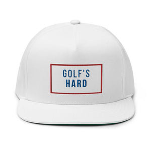 USA Golf's Hard Flat Bill Cap - OB Golf Co